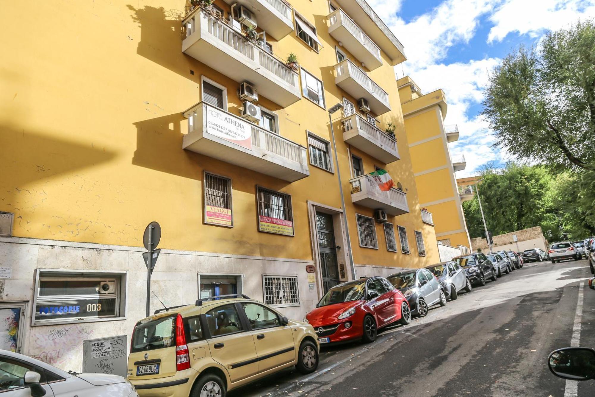 Albergo Athena Roma Eksteriør bilde